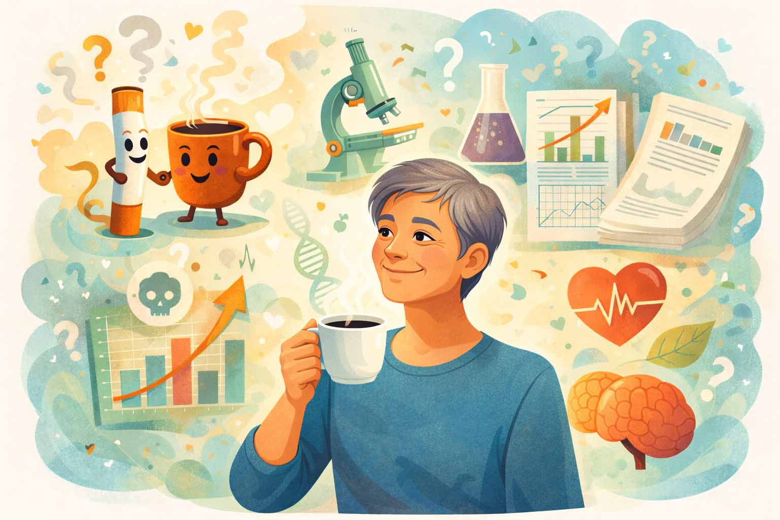 why did scientists change their mind about coffee?